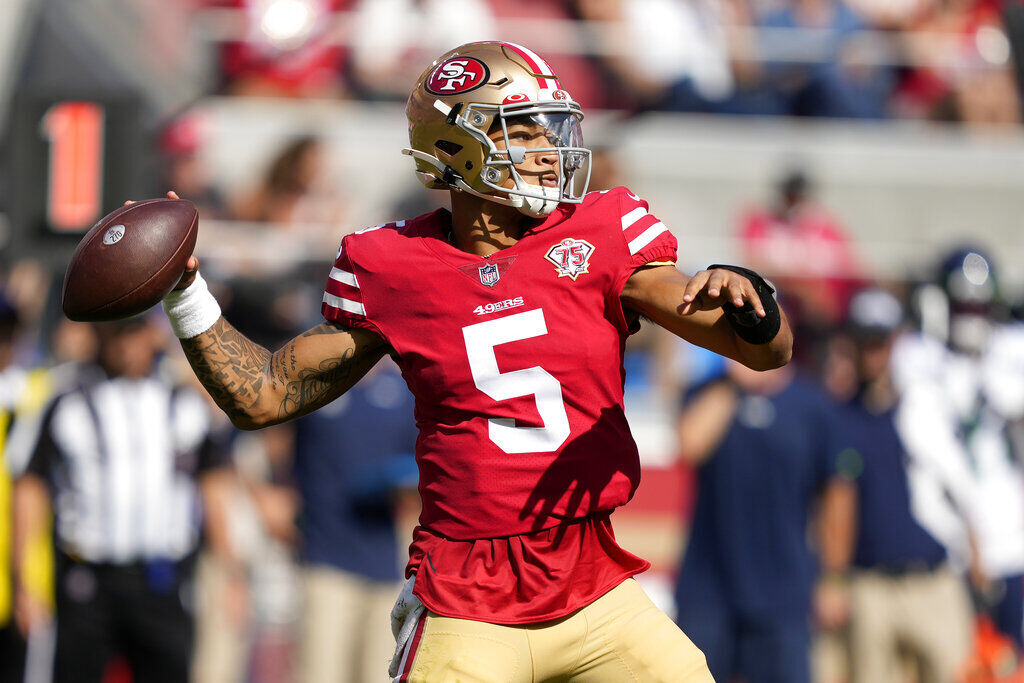 TREY LANCE, 49ers